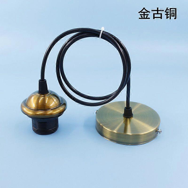Lamp Base: E27 Screw Lamp Holder With Full Thread Design - Hanging Pendant Light Socket Replacement For Ceiling Fixtures