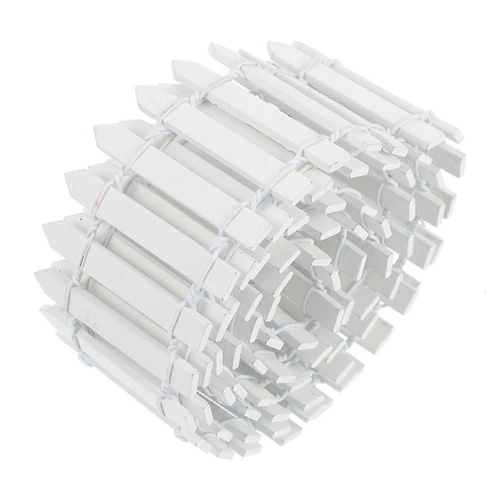 Miniature Garden Fence Square Shape Ornament 1Pack