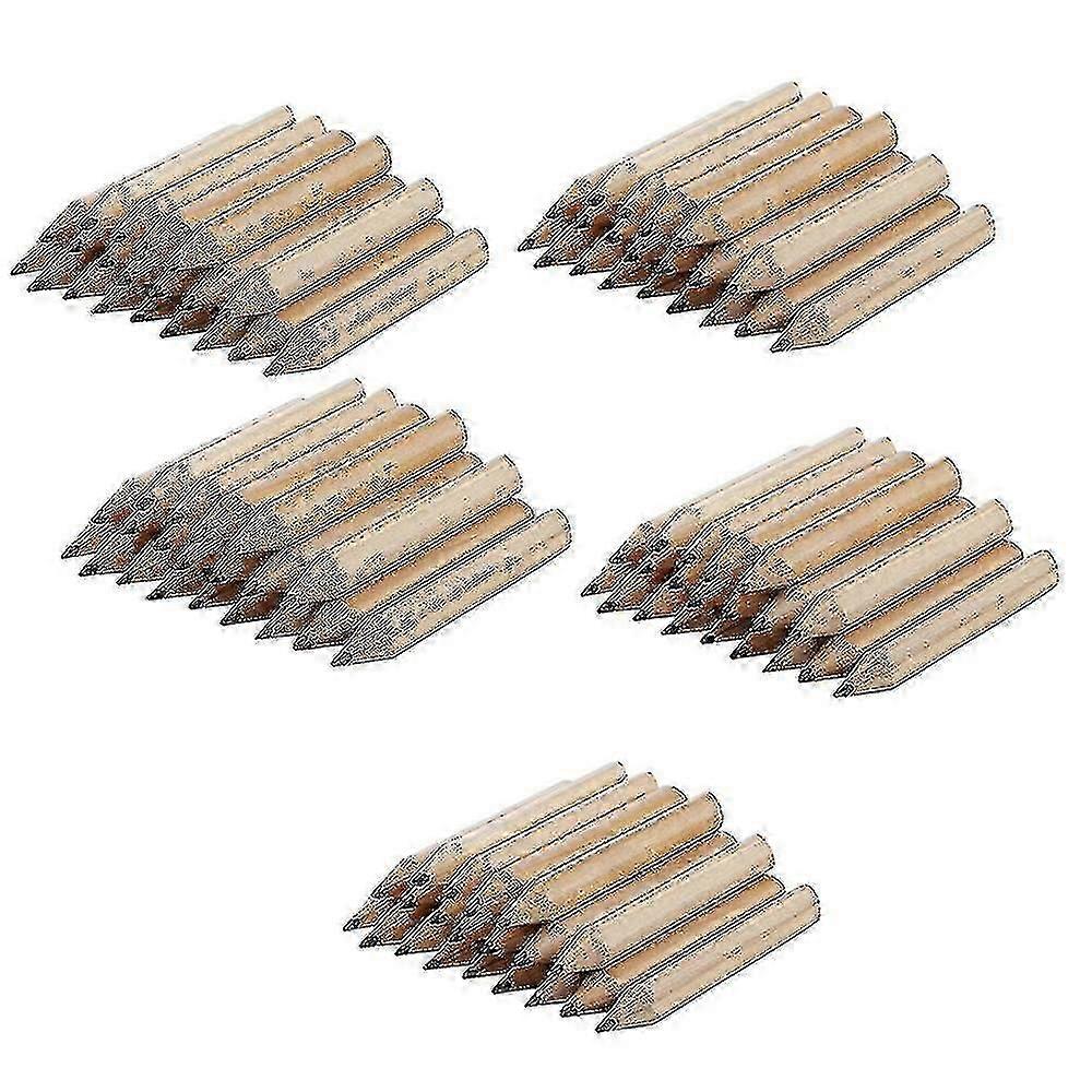 100pcs 3.5 polegadas lápis de madeira, ideal para iniciantes, material de esboço para estudantes, instrumentos de escrita hexagonal