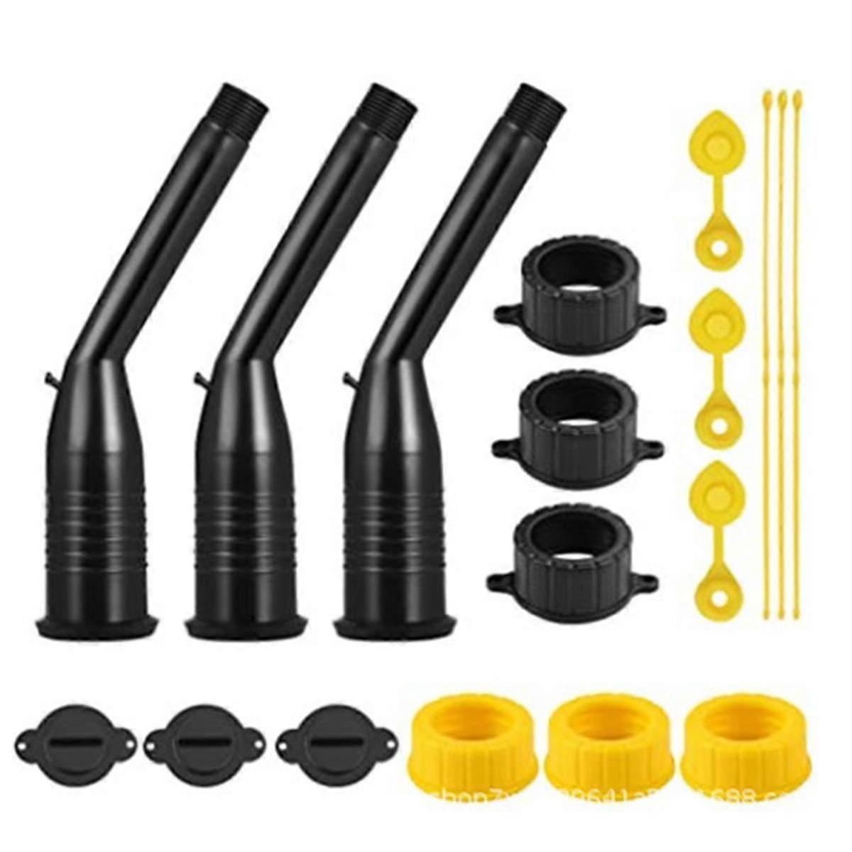 Leak-Proof Nozzle Kit, Corner Gasket, Filter Vent Cover Drill Bit, Oil Guide Tube, Barrel Nozzle
