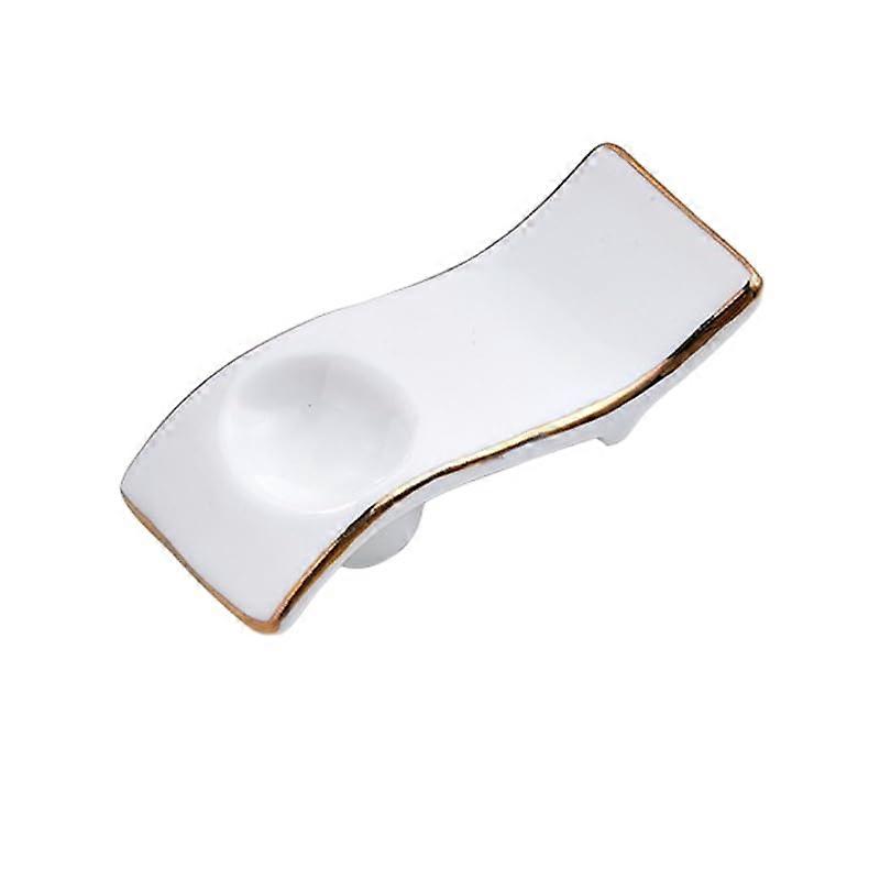 Chopstick Rest Set Of 6 Or 12 White Ceramic Japanese Style Table Decor