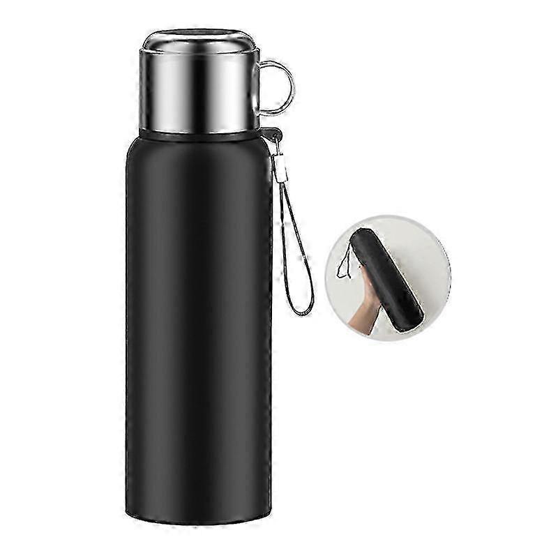 Pallone sottovuoto in acciaio inossidabile con display della temperatura, portatile per caldo e freddo, 600/800/1000/1200 / 1500ML