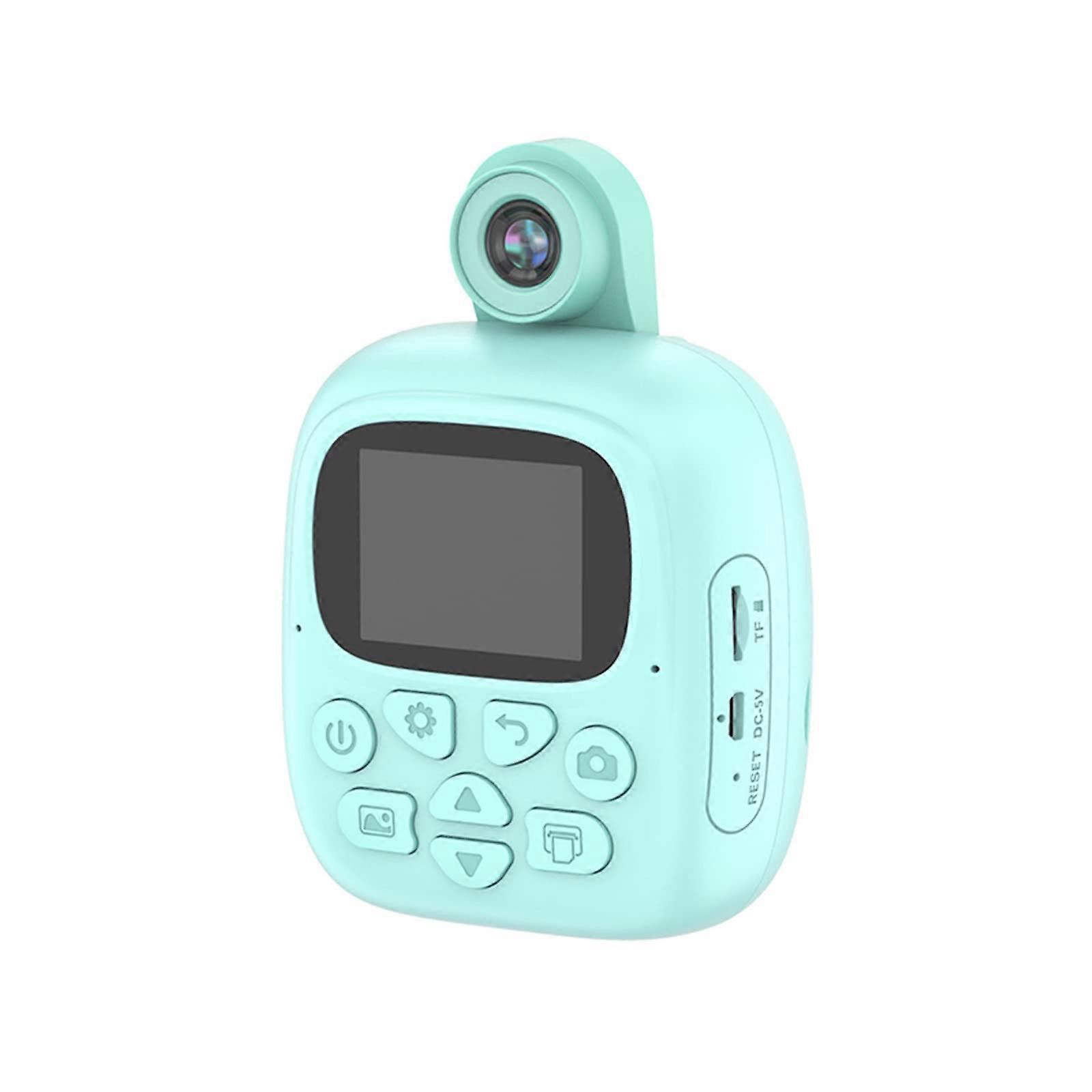 Kids Digital Camera 720P Instant Photo Camera 180° Reverse Lens 24 Megapixels with 32GB TF Card Perfect for Birthdays and Christmas Gifts
