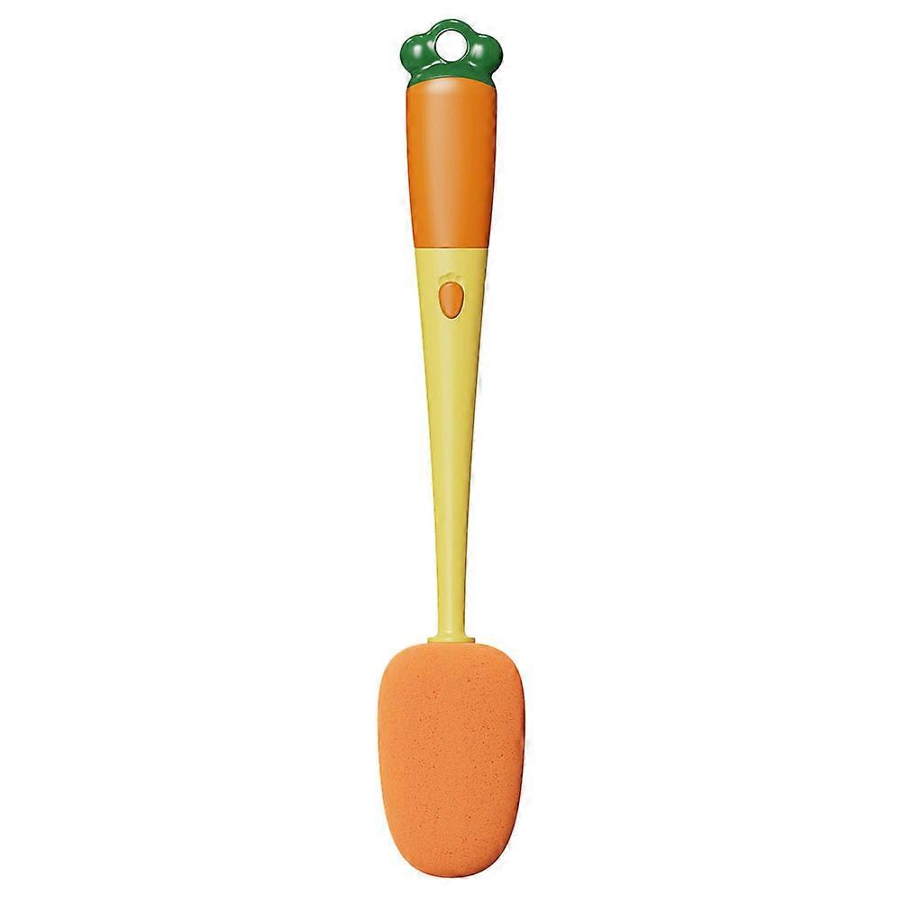 Bottle Cleaning Brush with Long Handle, Small Cup Lid Cleaner for Travel Mugs, Tumblers, and Reusable Bottles, Portable Hanging Design for Easy