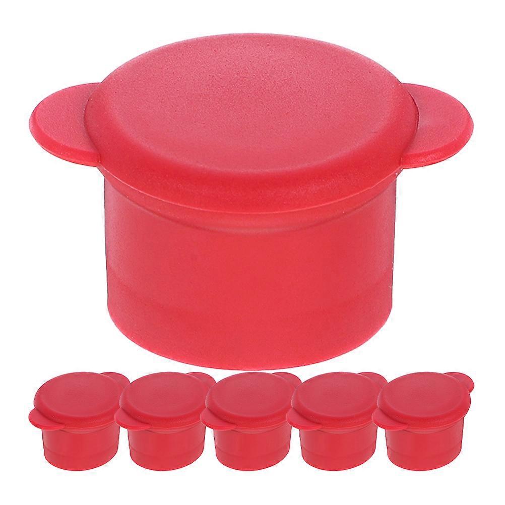 Silicone Milk Caps Prevent Leakage Modern Design Adults 6Pcs