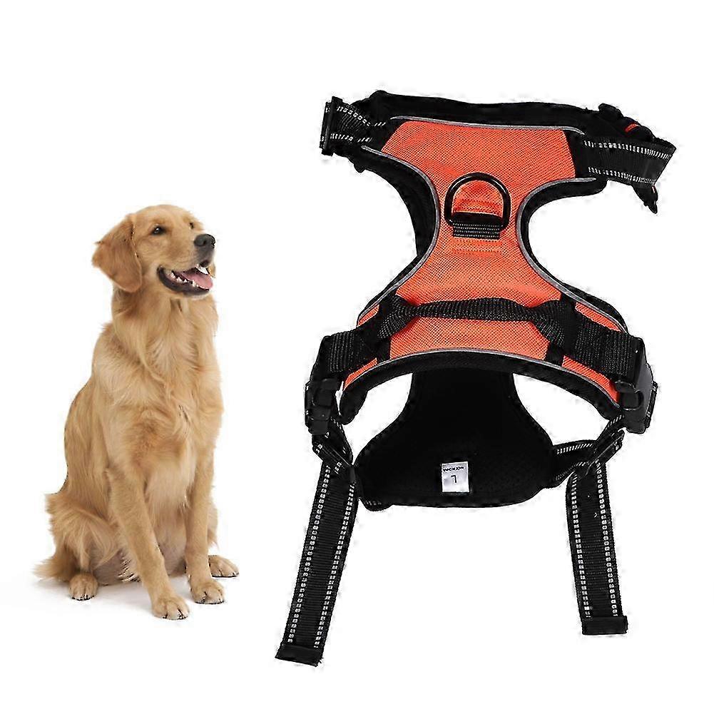 Durable Pet Harness with Leash and Collar for Medium to Large Dogs
