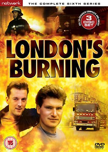 London039s Burning Series 6 DVD (2008) Ross Boatman Mill (DIR) cert 15 3 discs - Region 2