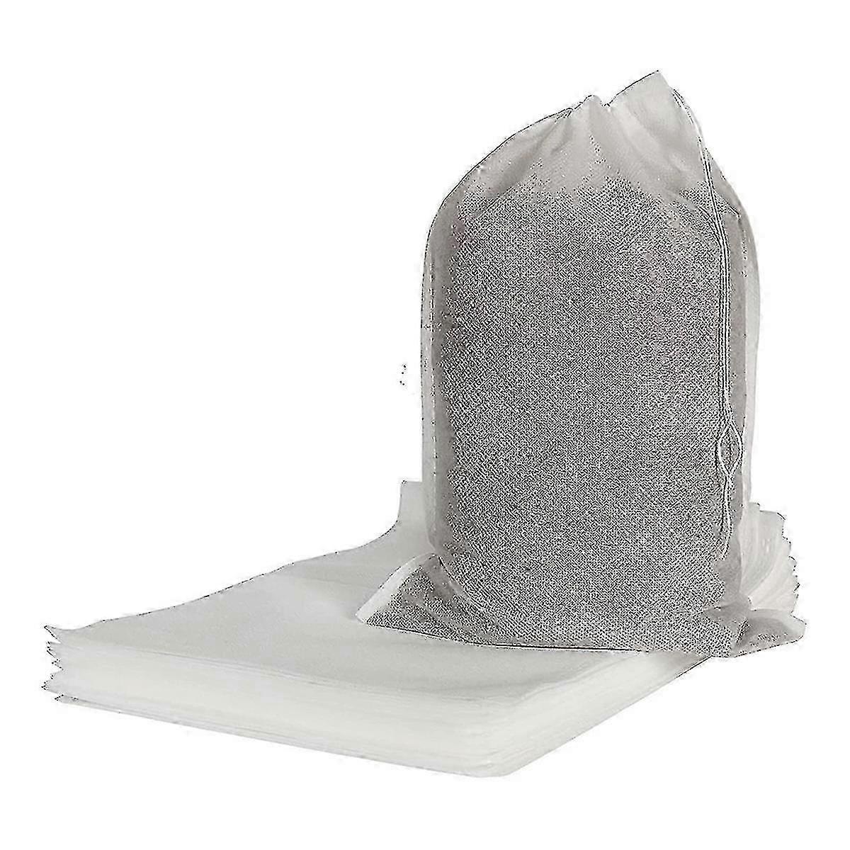100 Count Premium Coffee Filter Bags, Fine Mesh Design, No Residue, Perfect for Cold Brew and Hot Coffee Preparation