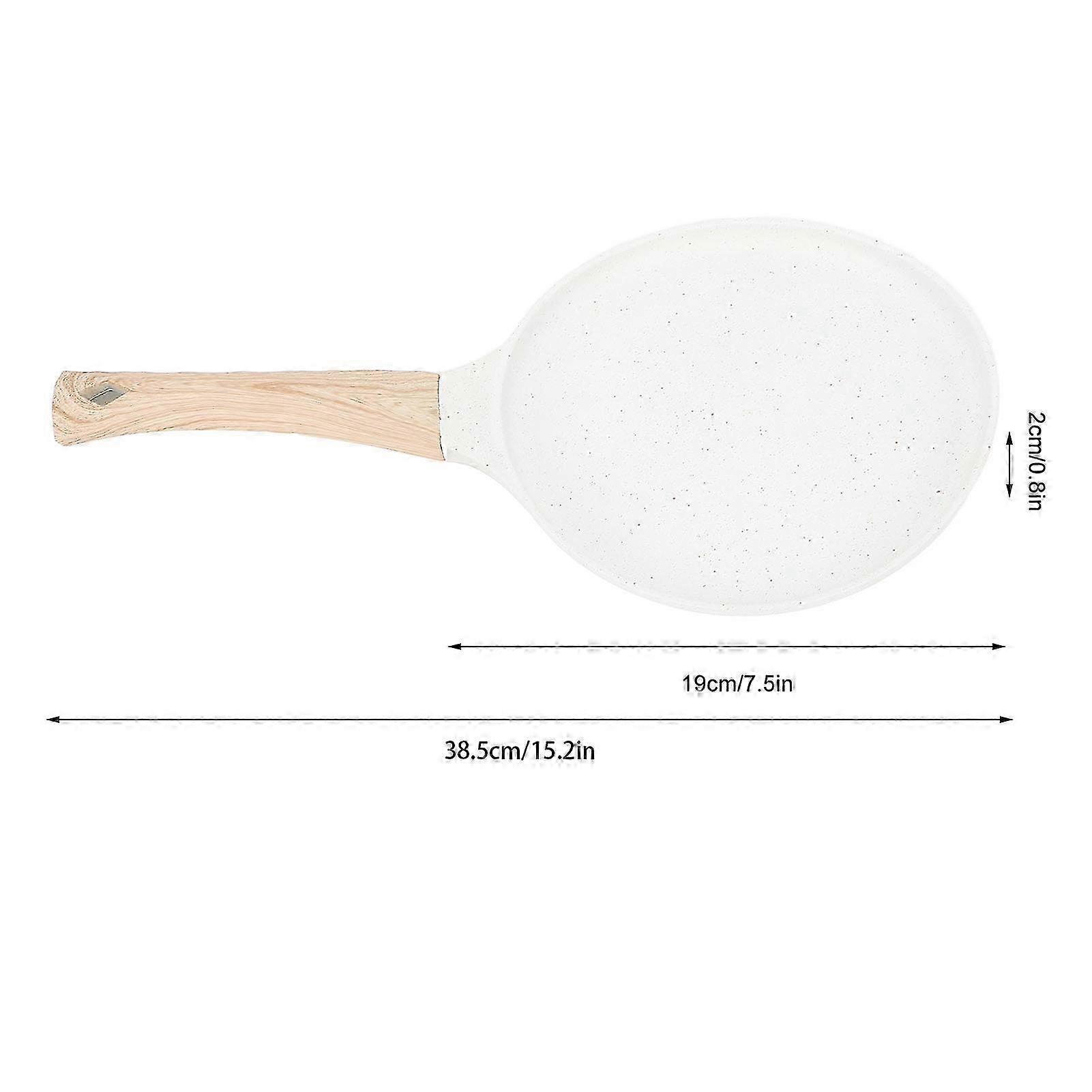 Multifunctional Nonstick Crepe Pancake Pan - Aluminium Alloy Flat Cookware for Home Cooking & Perfect Crepes