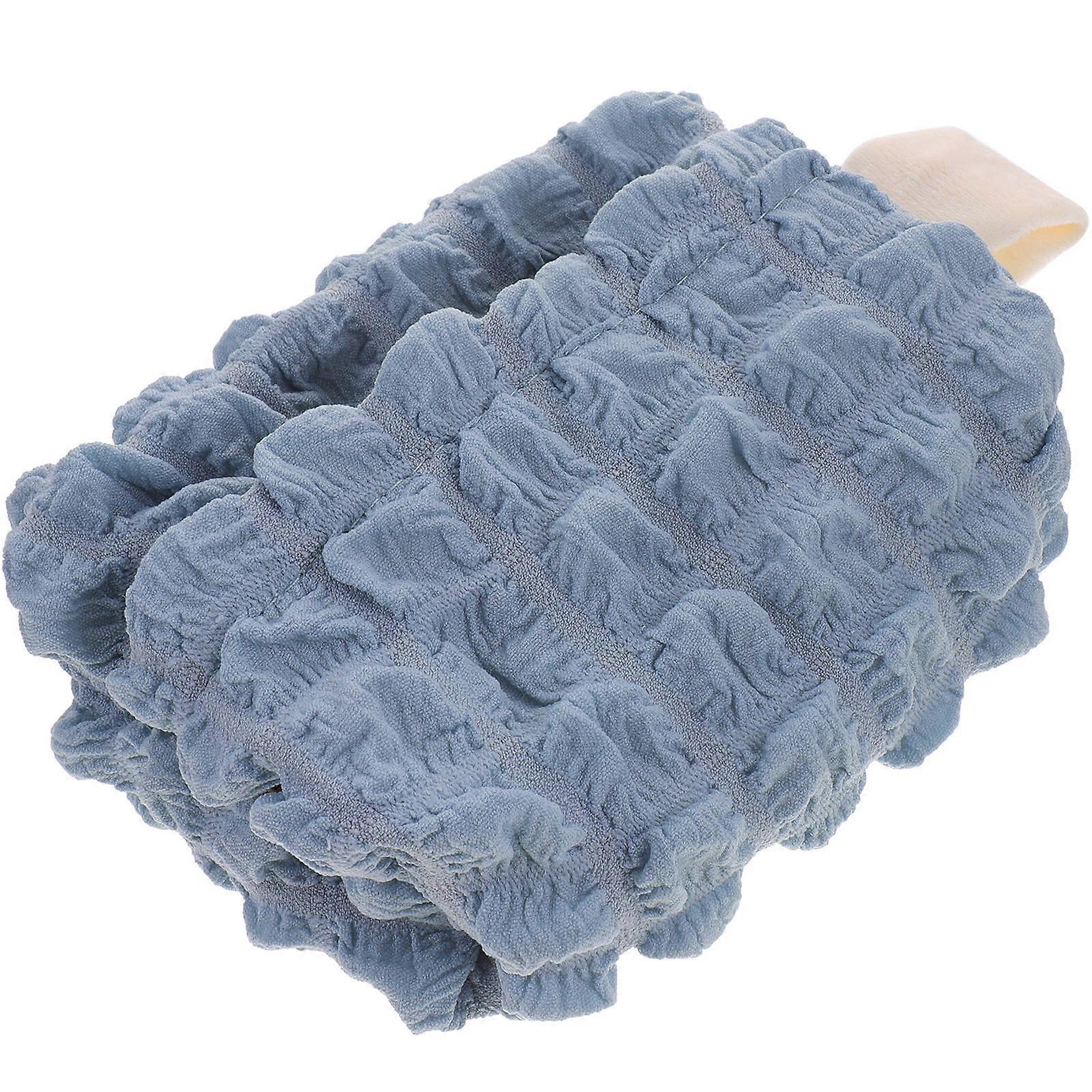 Plush Tissue Holder Hanging Tissue Cover for Storage 1 Piece Blue