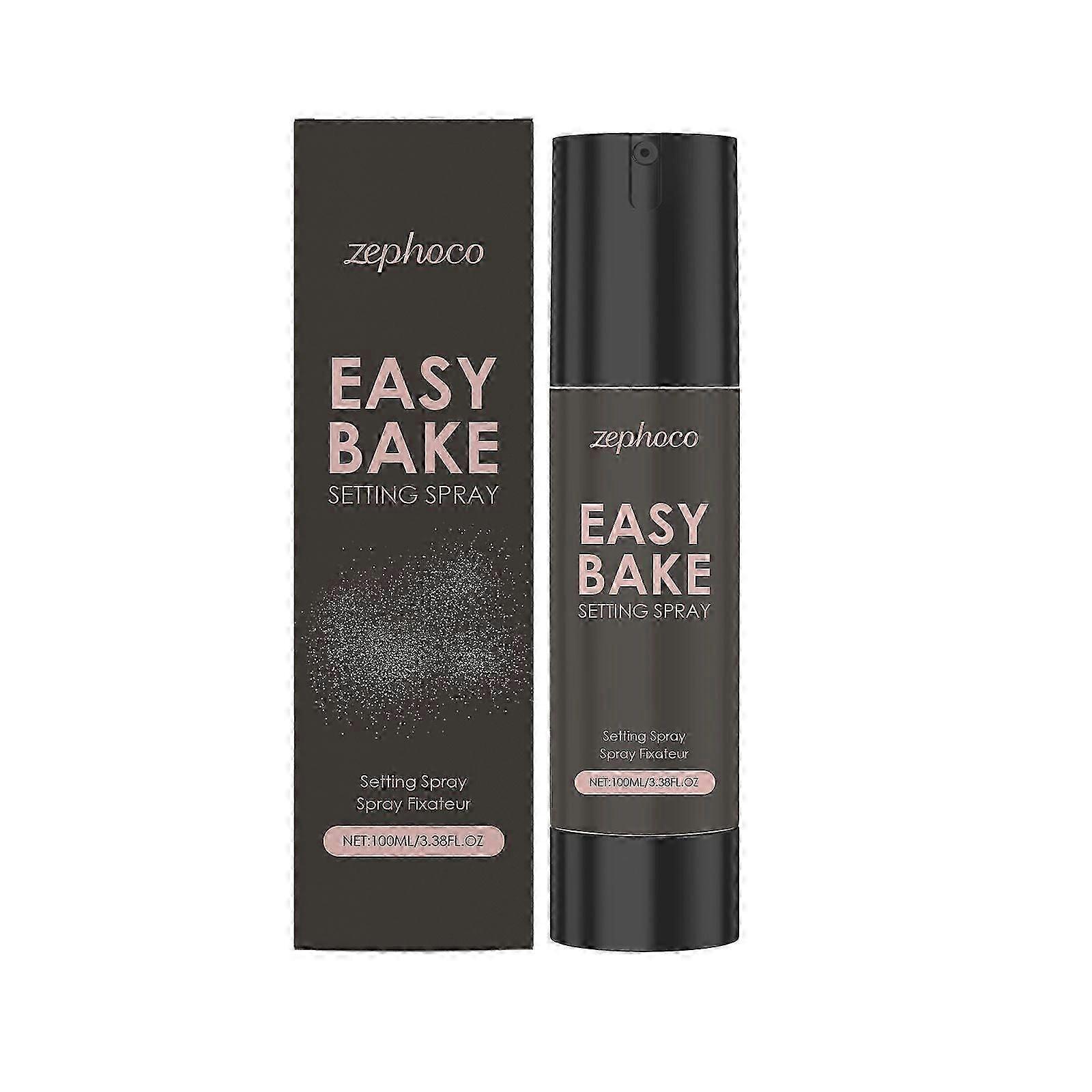 Easy Bake Setting Spray, spray do ustawiania makijażu Multi-effect Moisture Setting Spray Trwałe światło i łatwy do usunięcia spray do utrwalania makijażu