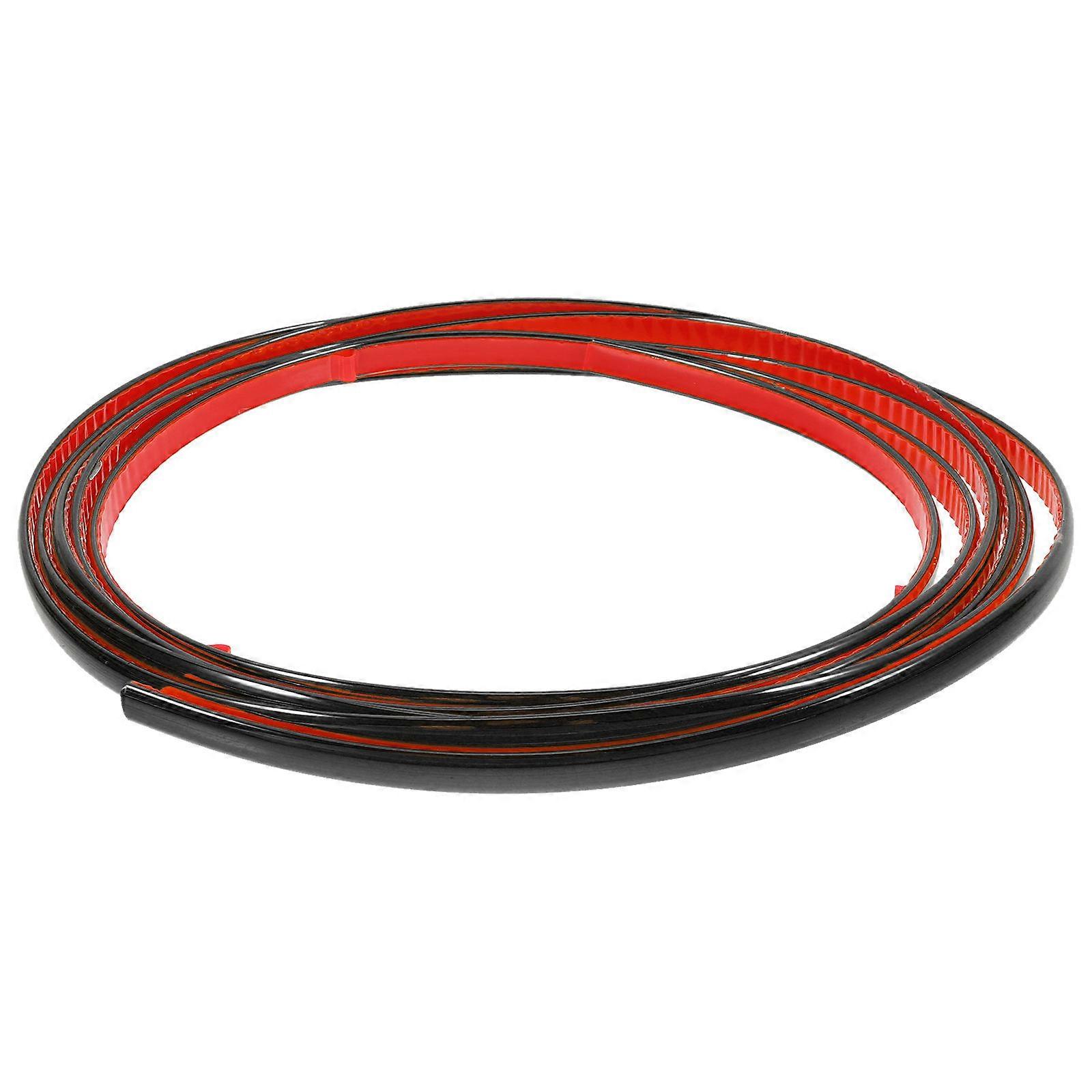 D Shaped Flexible Molding Trim Wall Ceiling Floor Decoration Gap Concealment PVC Simple Design For DIY Projects 1 Roll