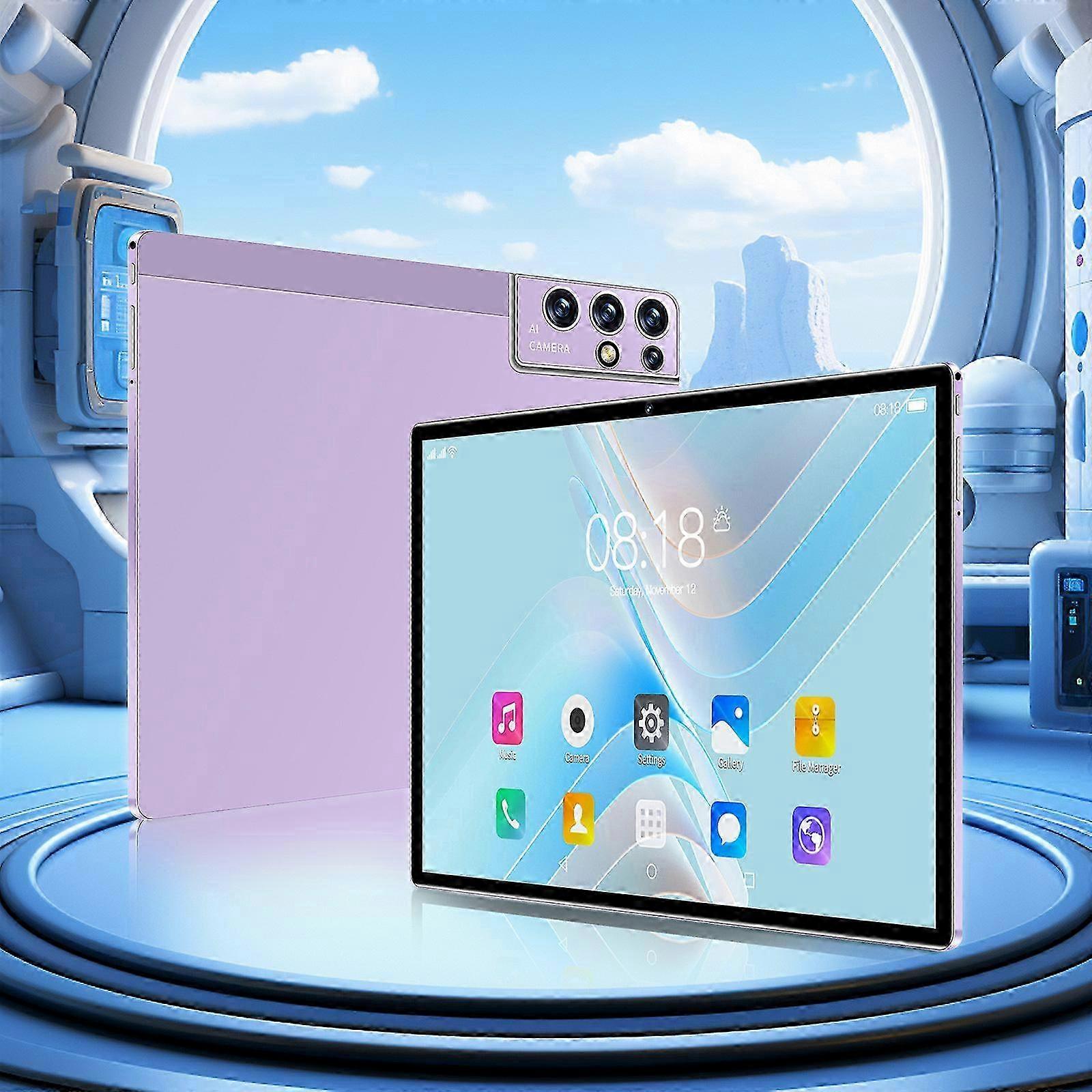 2025 All-new Tablets 2+16G Ultra-thin HD Display 2.4G/5G WiFi 256G Of Memory Android Tablet Learning Game Video Office Tablet Supports Dual SIM Commun