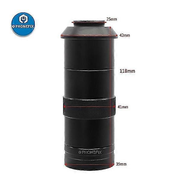 130x Adjustable Zoom C-Mount Lens for VGA HDMI USB