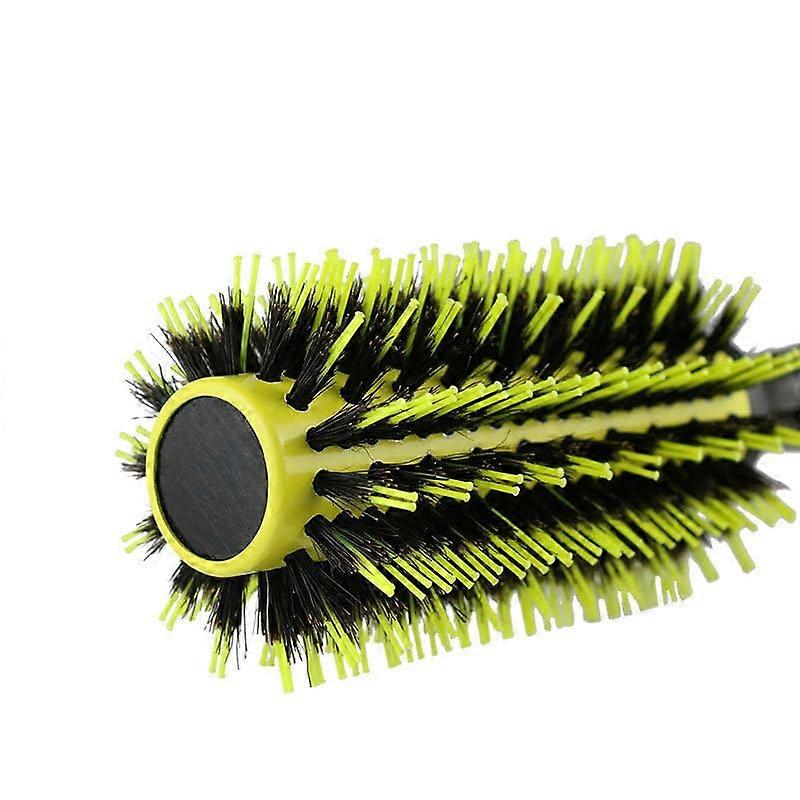 Wood Handle Curly Comb Hair Dryer Styling Round Barrel Brush Professional Salon Beauty Tools 5-Pack