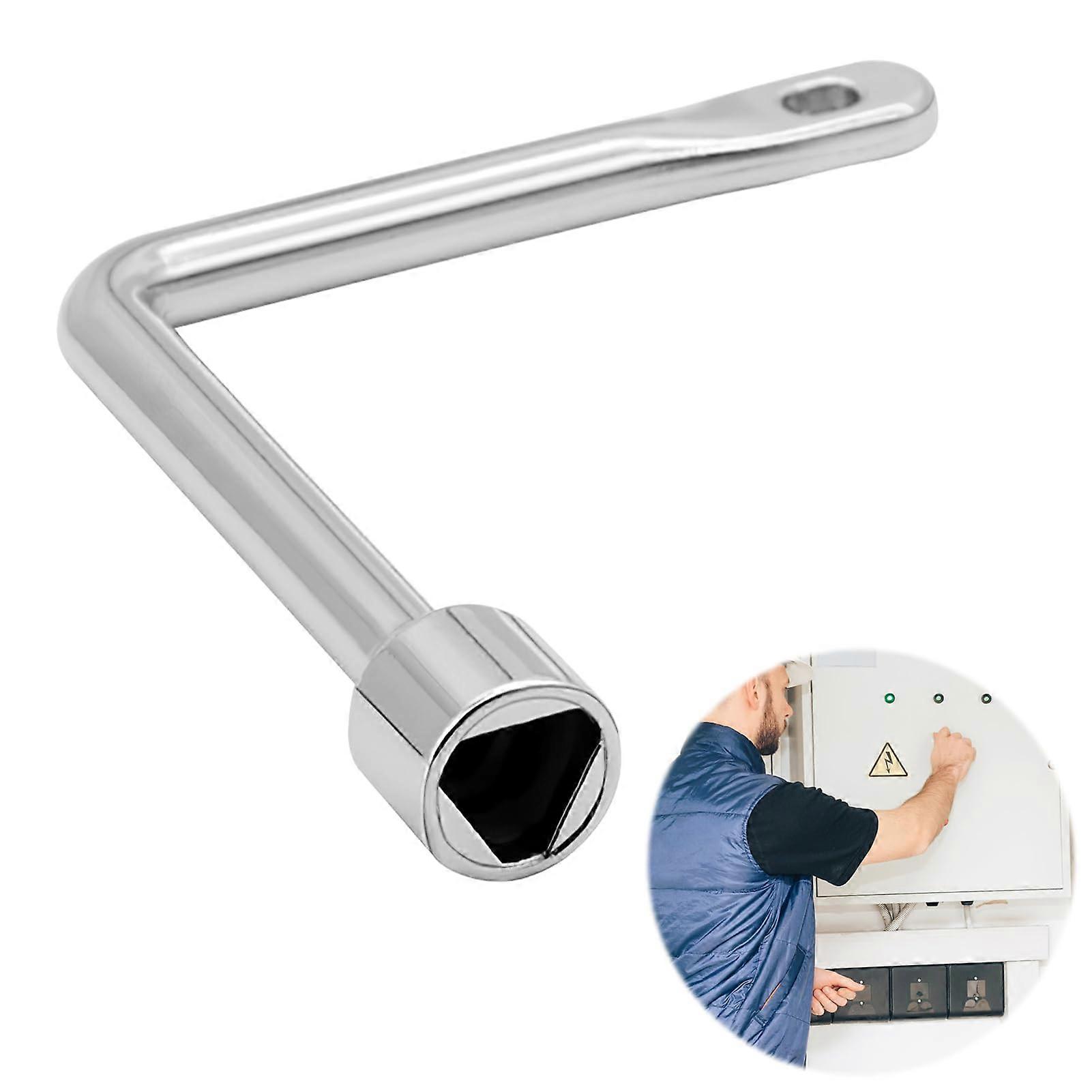 Triangular Key Heavy-Duty Inner Triangle Keys For Elevators, Lifts And Machinery, Ergonomic Handling For Technicians