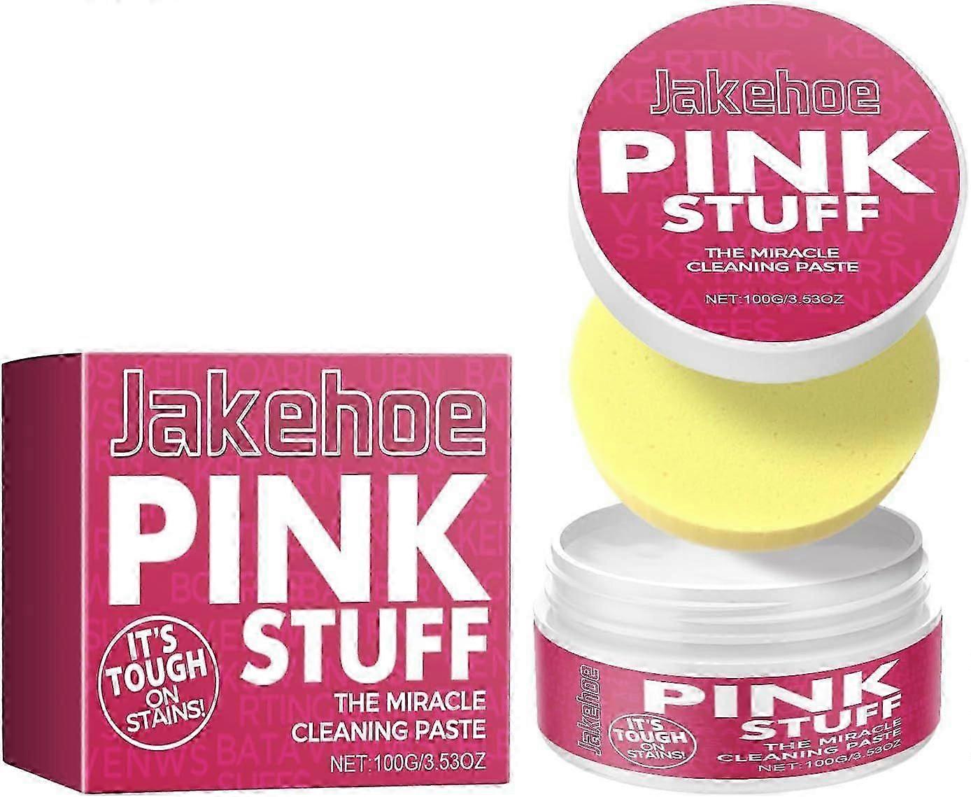 The Miracle Multi-Purpose Cleaning Paste, 100g Multi-Purpose Kitchen Cleaning Paste with Cleaning Sponge, Powerful Multi-Tasking Cleaner For Oil Stain