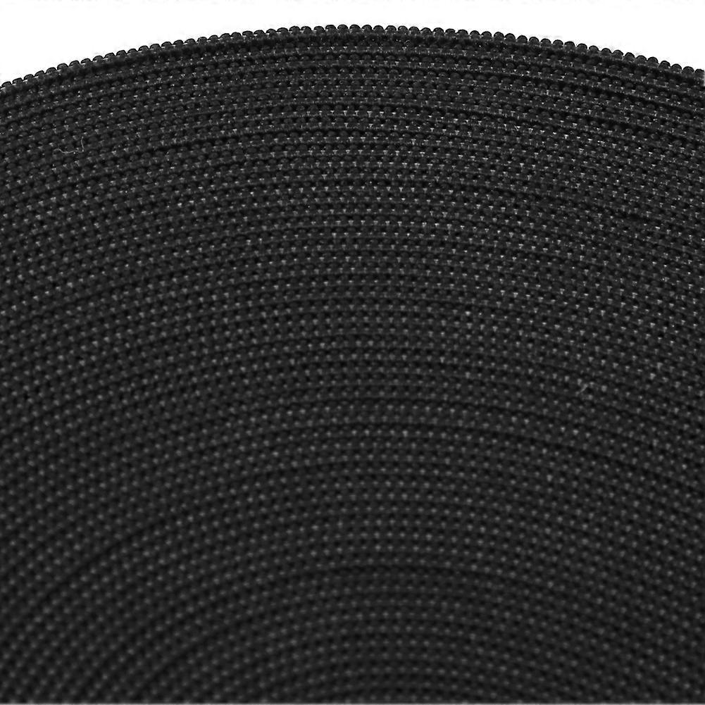 Knitted Elastic Band Thicken Sewing Accessory Craft Collection for Protective Clothing CuffsBlack 30mm Width