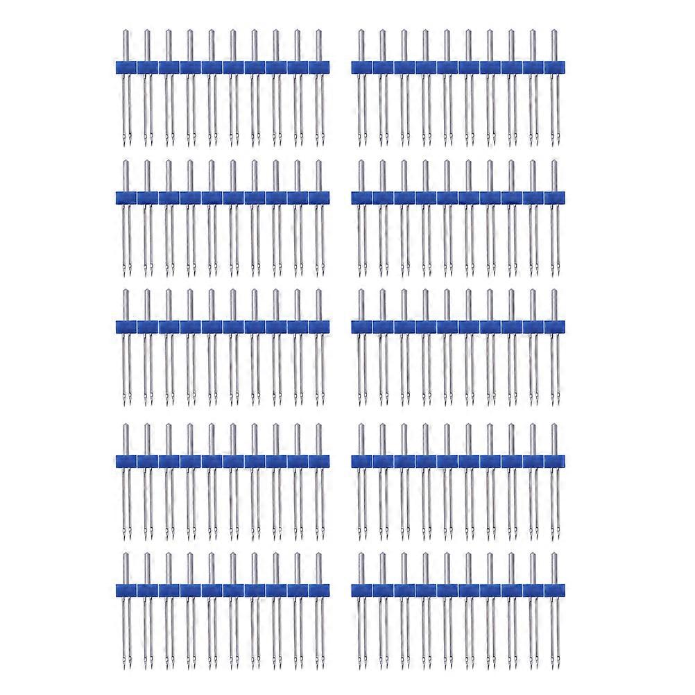 Doppio ago da cucito in metallo compatibilità con i progetti di cucito 100pack
