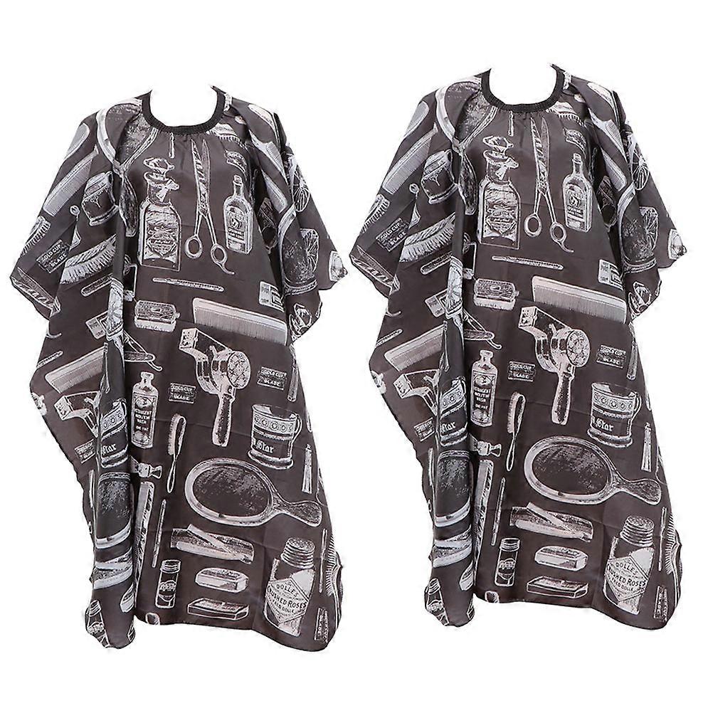 أسلوب بسيط تصفيف الشعر كيب حماية من صبغ الشعر والتجعيد للاستخدام في الصالون 148x120 سم لون متنوع 2 قطعة