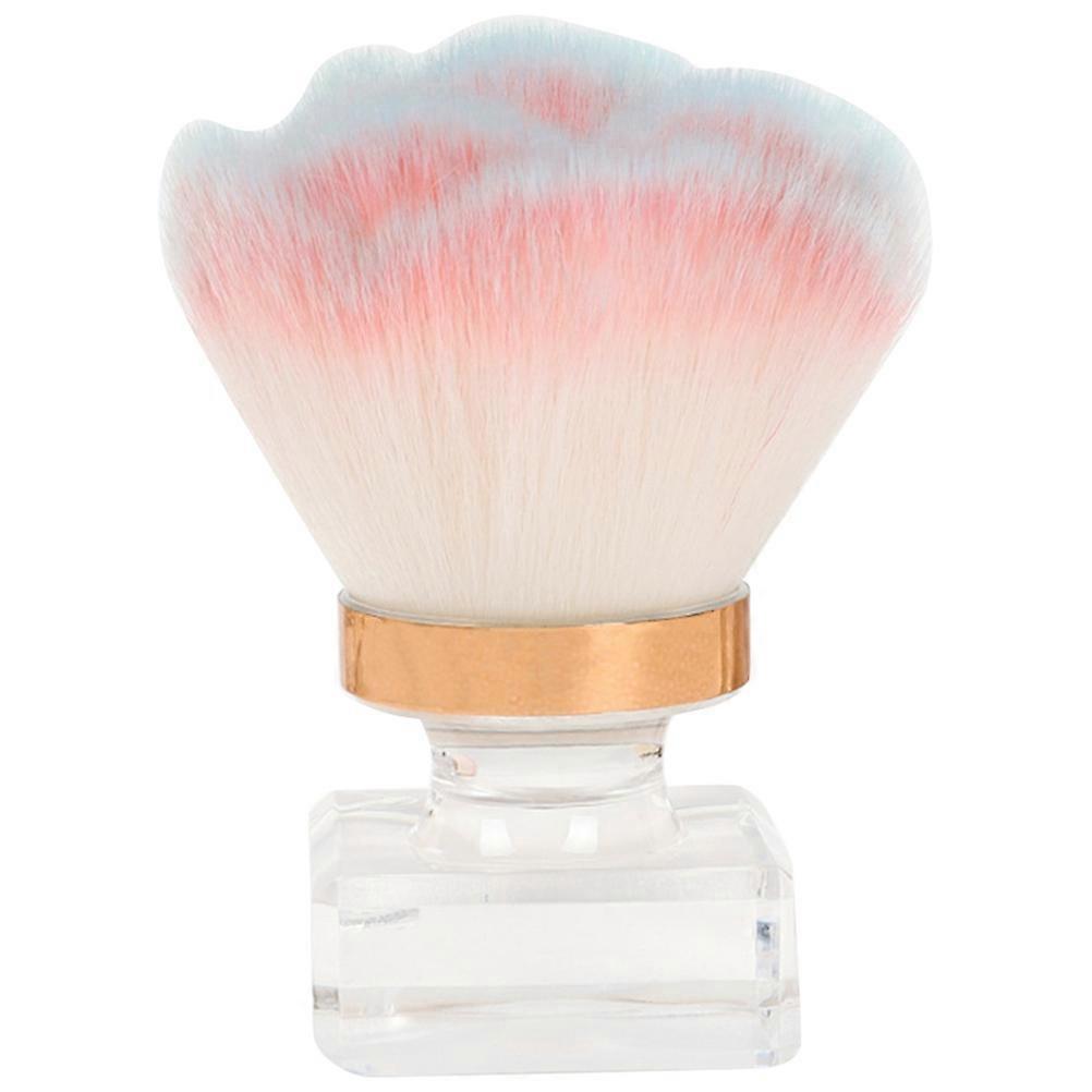 Mini Blush Brush for Cheeks Everyday Use ABS Material Applying Blush Comfortable Grip 1Pcs