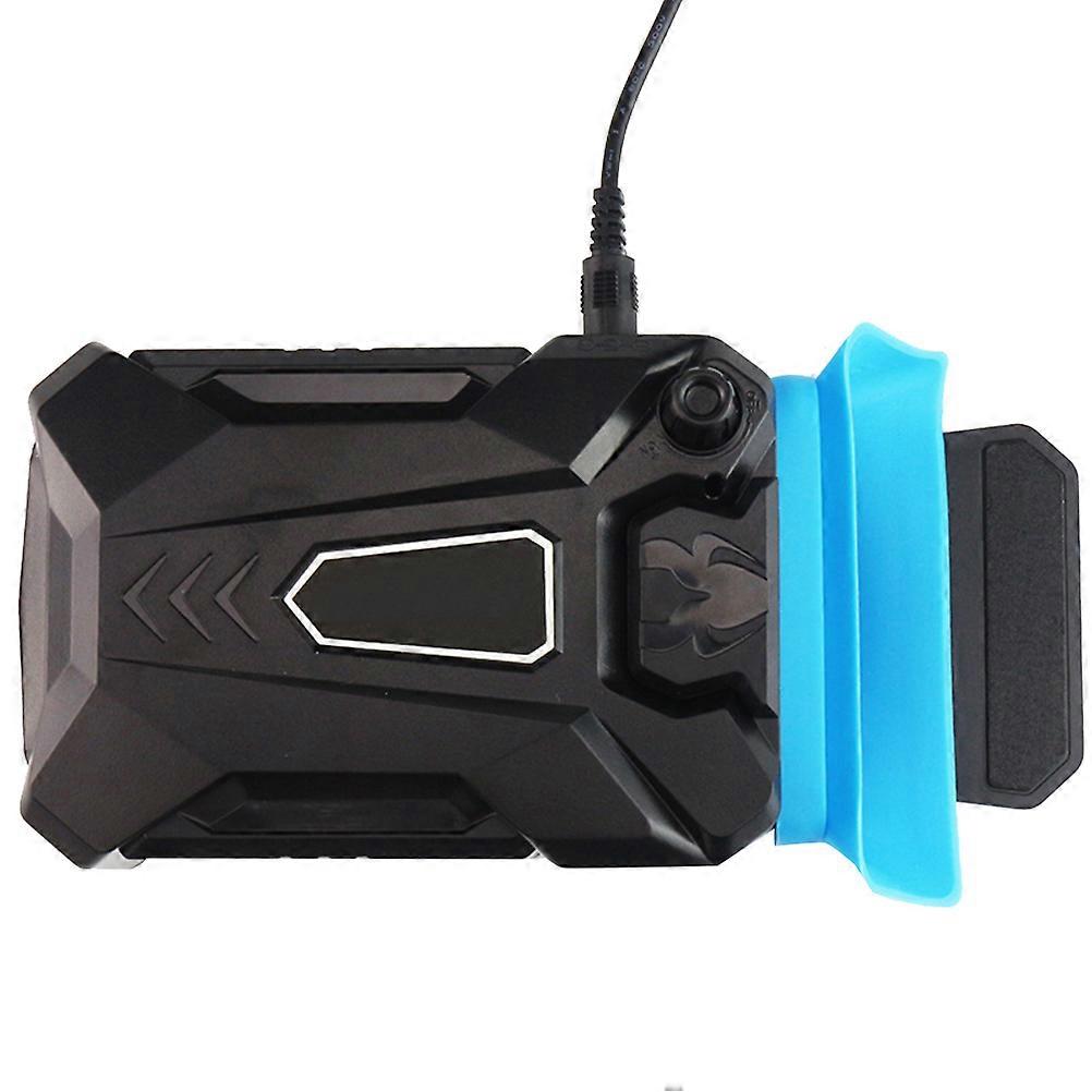 Laptop Radiator Cooling Device for Daily Use Office Work Gaming Black 17.5x8.6x5.2cm 1Pack