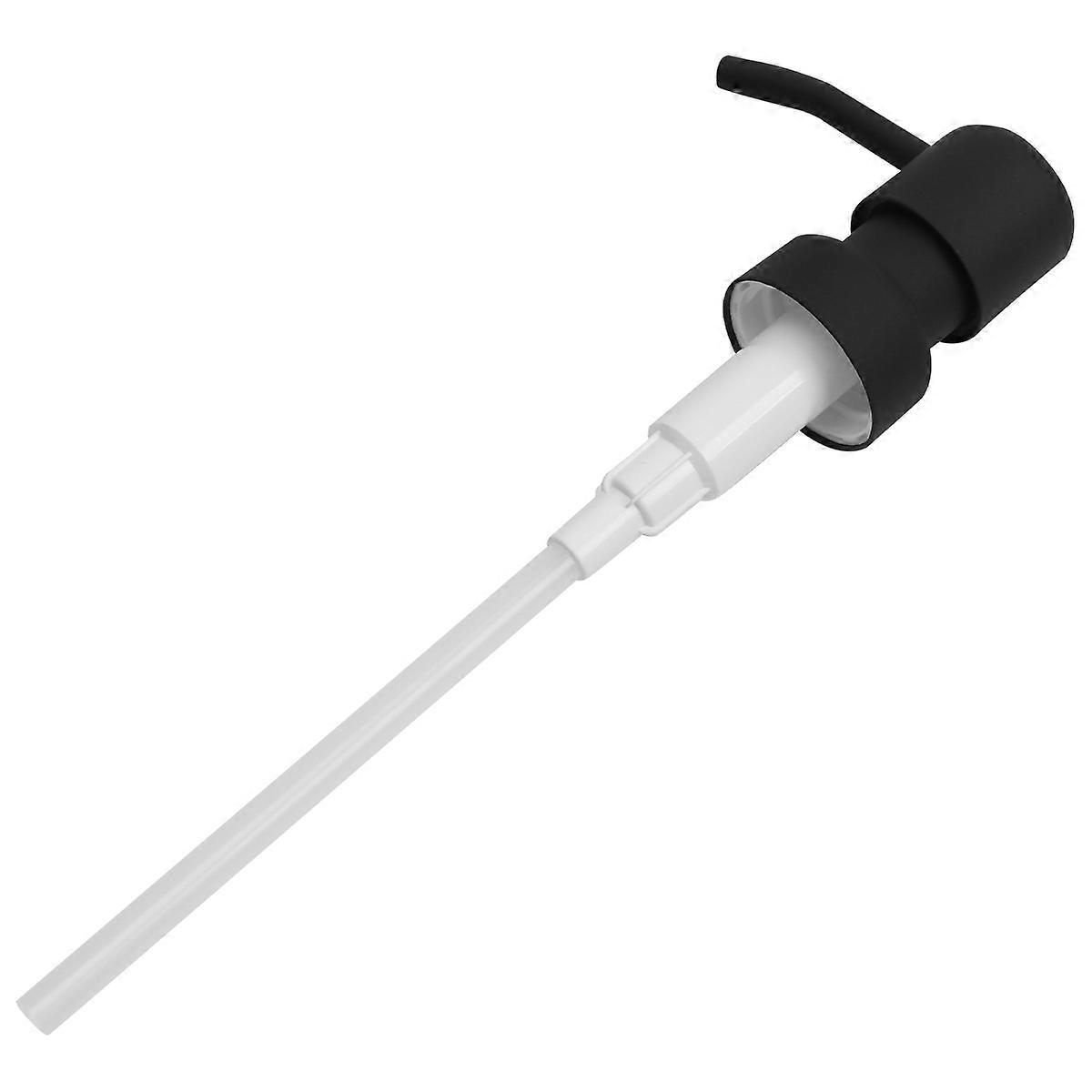Black Stainless Steel Bottle Pump Nozzle for Cosmetic and Lotion Bottles Fits Most Sizes