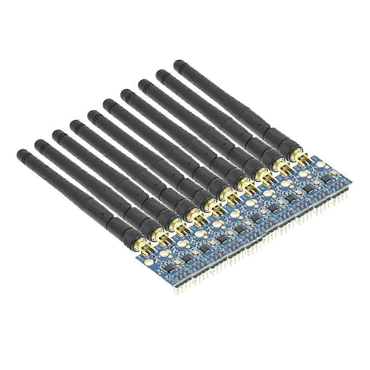 Modulo wireless da 10 pezzi a 433 MHz con modulo ricetrasmettitore wireless con antenna SMA