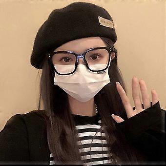 Vintage French Beret Hat: Women Black Newsboy Style Cap - Lightweight Polyester Beret For Autumn Winter Fashion And Everyday Wears