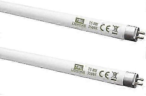 LIGHTING T5 8w Fluorescent Tube Lamps 288mm - CFL Bulbs - G5 2-Pin Base Fittings - T5 High Efficiency Lamps, for Emergency and Strip Lights - Soft Whi