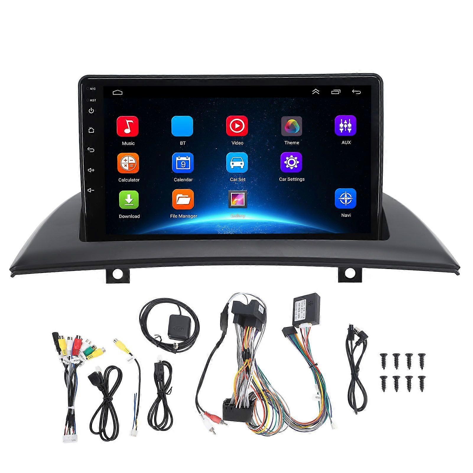 GPS Navigation Car Stereo 9in Touch Screen for X3 E83 2004-2012