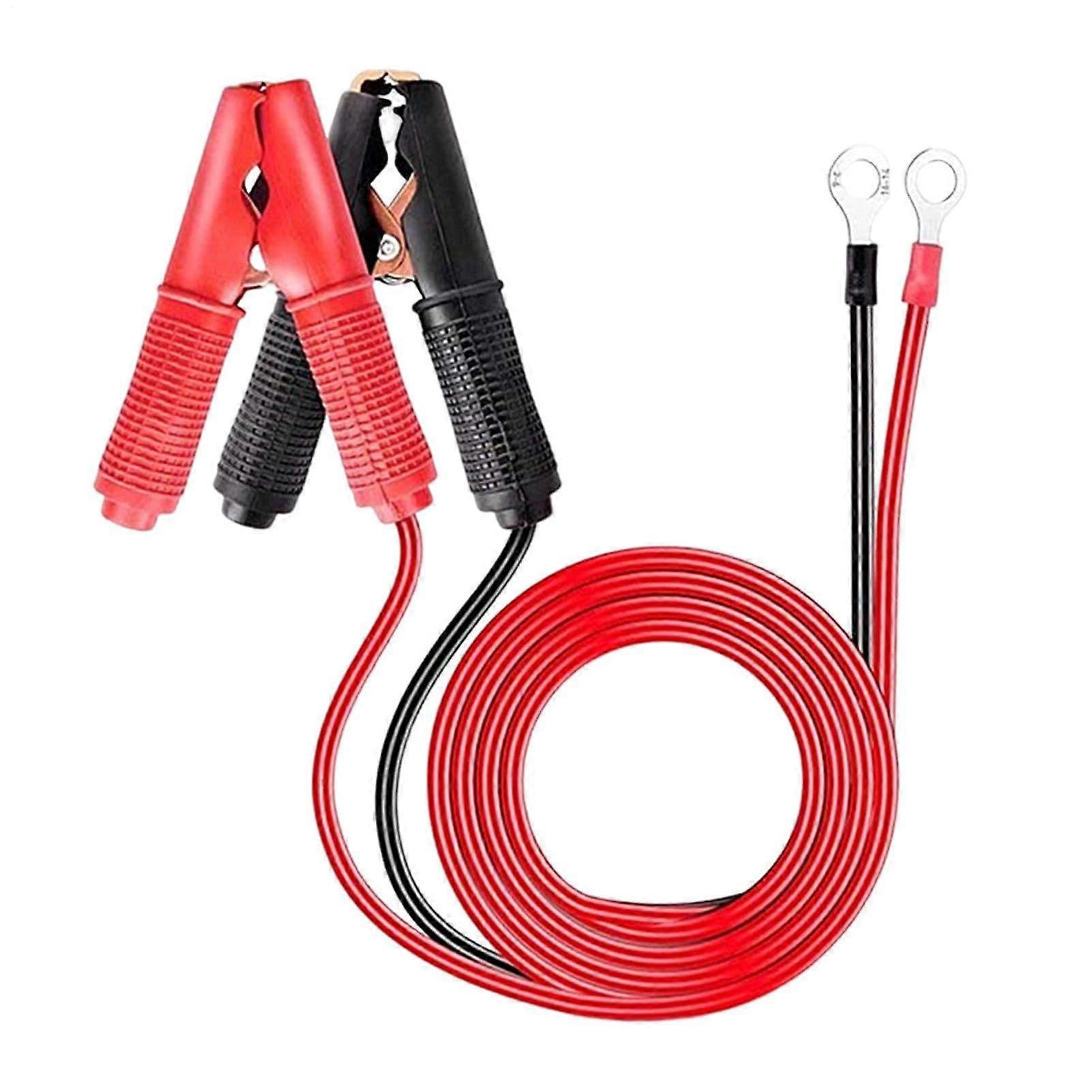 Performance Auto Battery Jumper Cables Secure Battery Terminal Clamps Alligator Clips Provide a Strong Grip for Safe and Efficient Charging