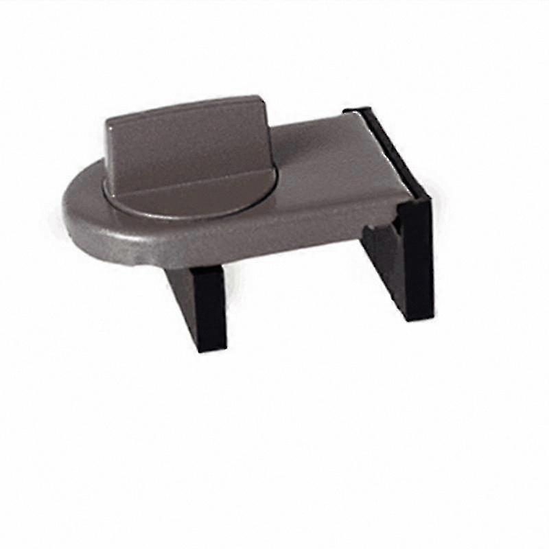 Brown Window and Door Lock Limiters, 5-Pack, Secure Mobile Locking Solution