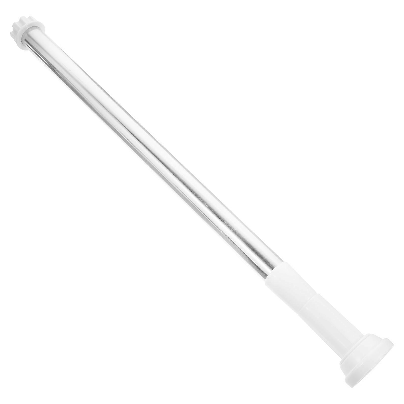 Stainless Steel Adjustable Shower Curtain Rod for Bathroom Silver Easy Installation 2448 Inches