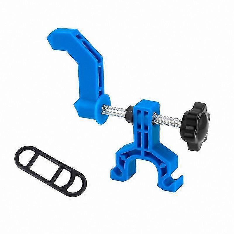 Mini Portable Bike Wheel Alignment Stand with Adjustable Tool for Practical Cycling Repairs (Black/Blue/Orange)