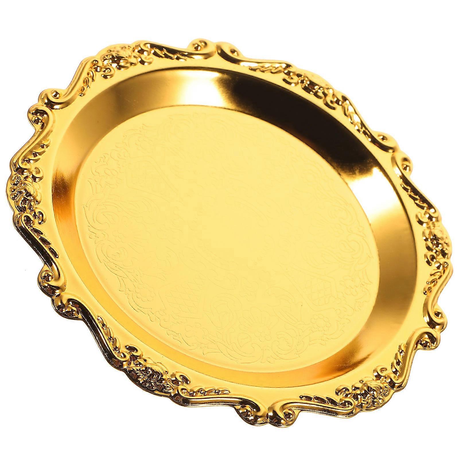 Decorative Snacks Serving Tray for Dried Fruits, Candies & Nuts – Multi Functional Storage Plate for Kitchen, Living Room or Home – Unique for Family