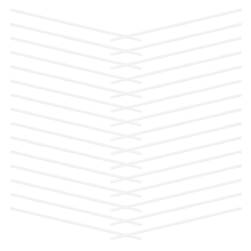 White Paper Candy Sticks for DIY Treats and Cake Pops Reliable and Delicate 20cm