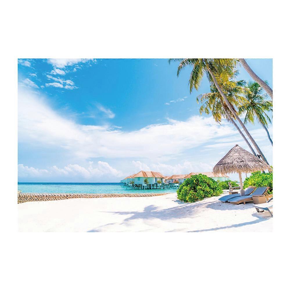 Beach Theme Photo Props 1Pack Hawaiian Style Coconut Tree Background Cloth For Outdoor Event Assorted Color