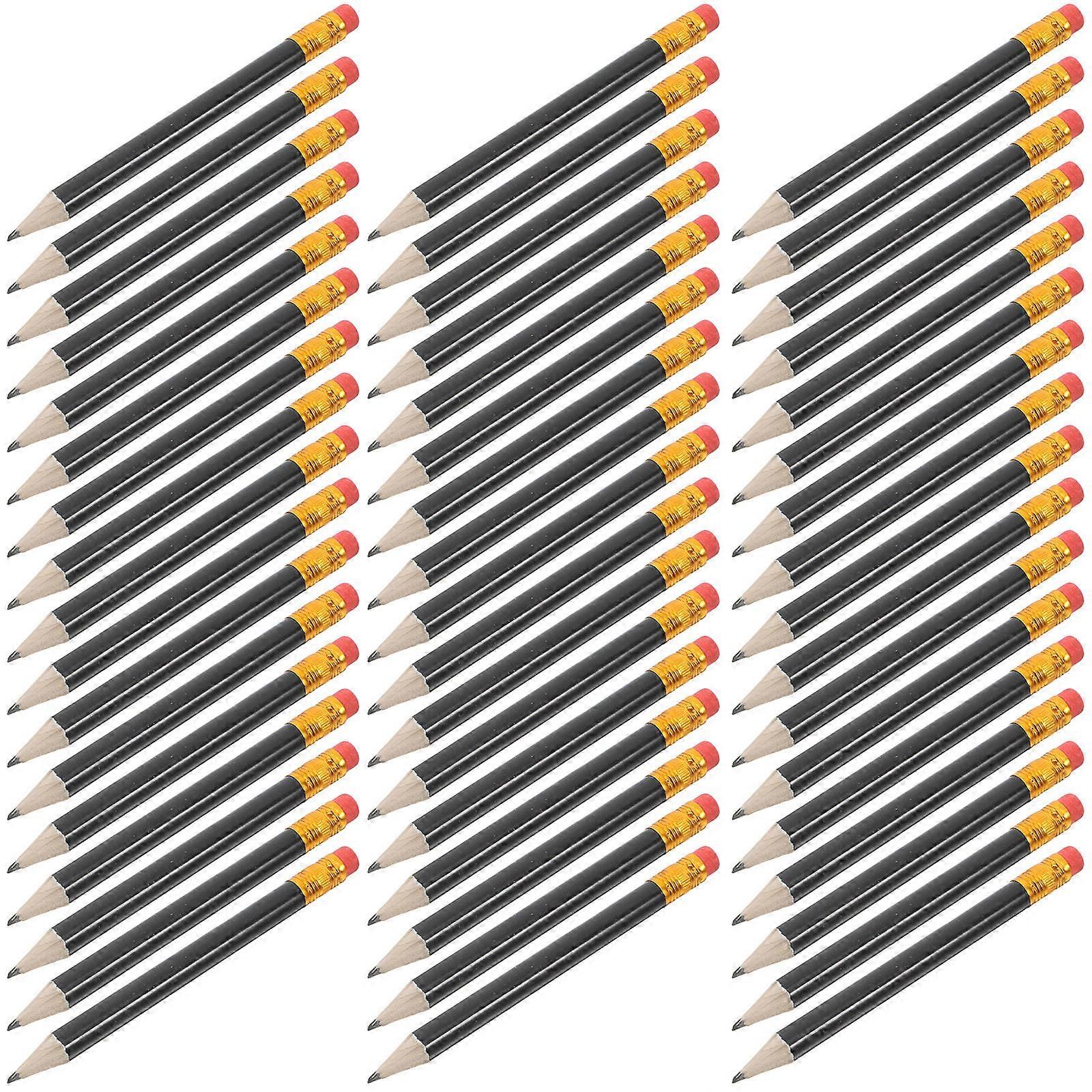 72 Pack Mini Golf Pencils with Erasers – Lightweight Portable HB Short Pencils for Scoring, Parties, Events and Everyday Writing – Ideal for Students