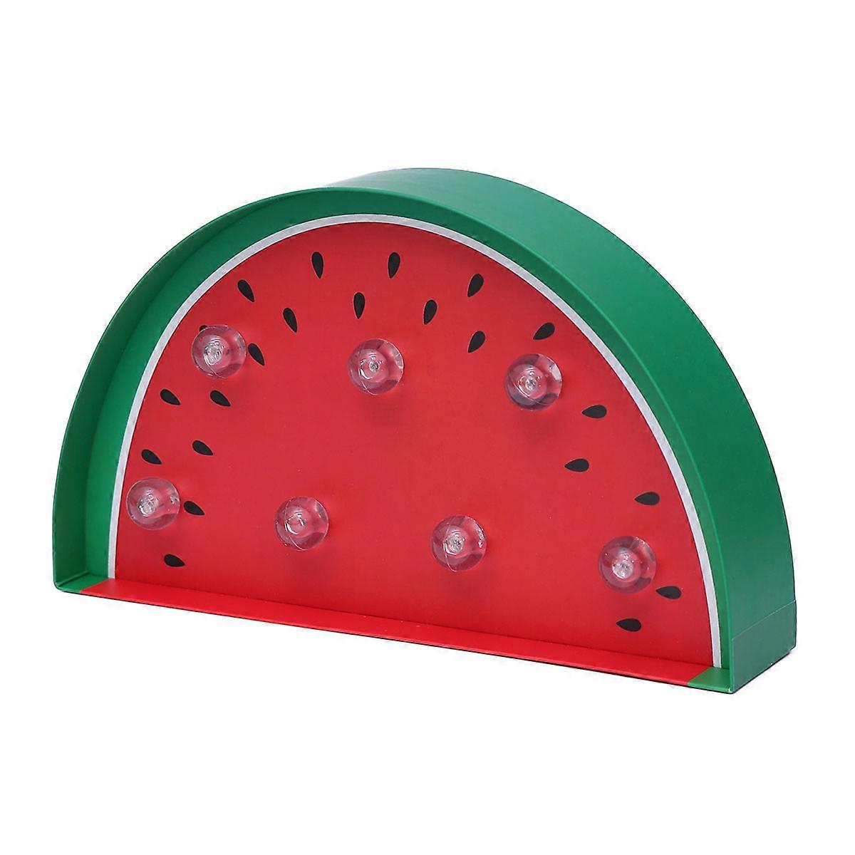 Watermelon LED String Lights Lamp Decoration for Christmas Halloween Festivals Kid Room Party New Year(Watermelon)