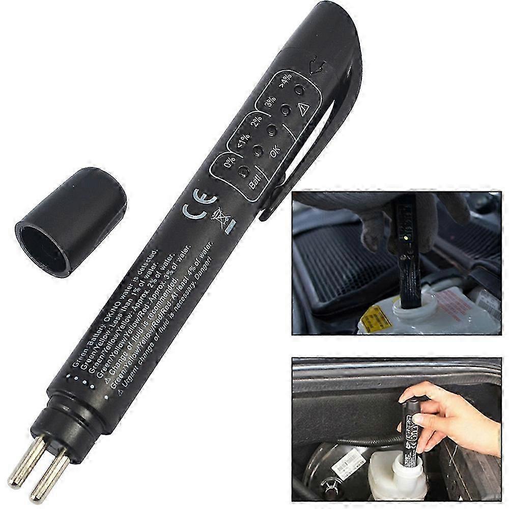 2025 Brake Fluid Tester Car Diagnostic Tool 5 LEDs Brake Fluid Testing Tools