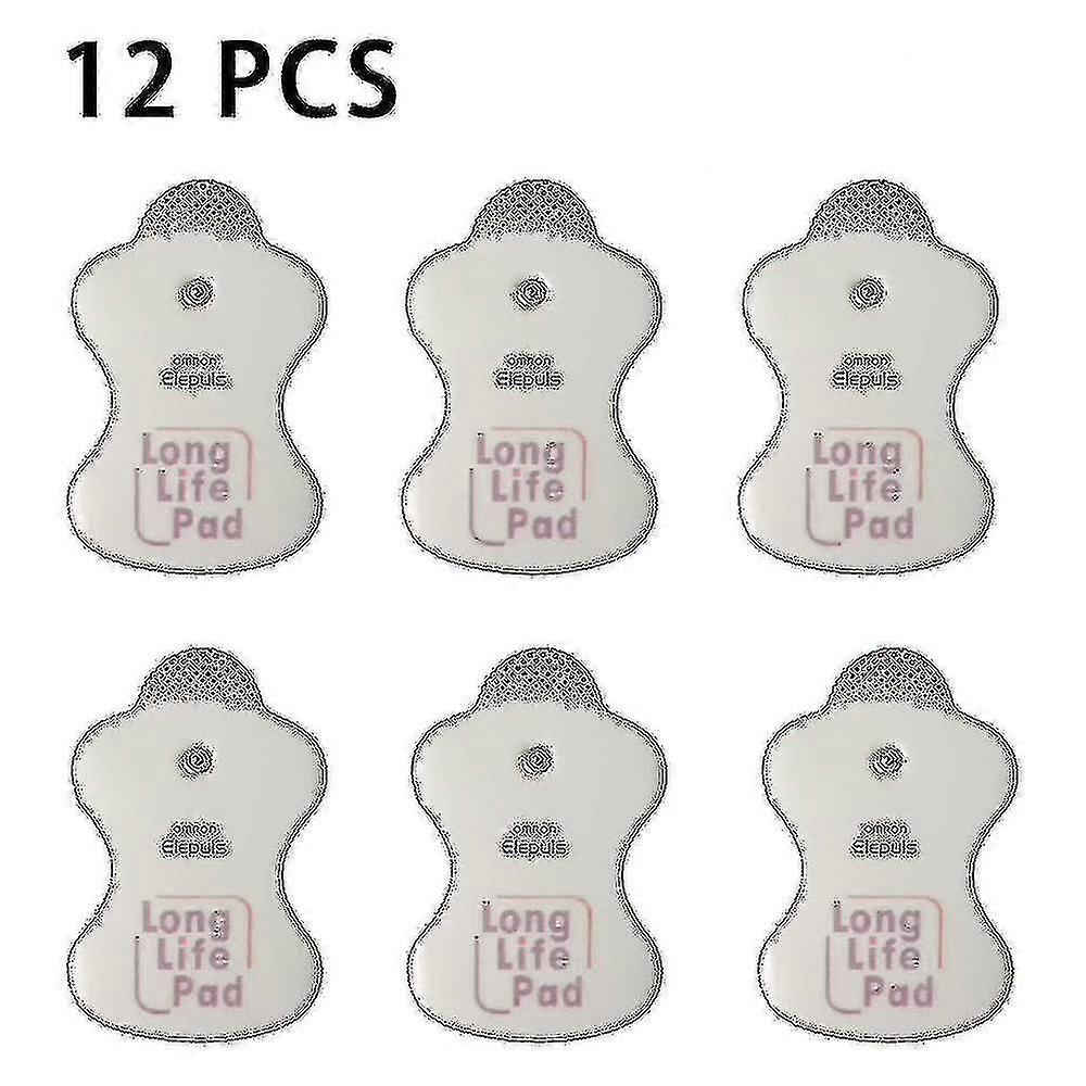 12pcs Replacement Electrode Pads for Omron Massagers