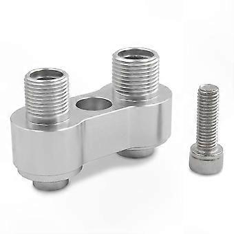 CNC Aluminum AC Compressor Adapter for LS GM R4 Fitting Rebuild Straig ...