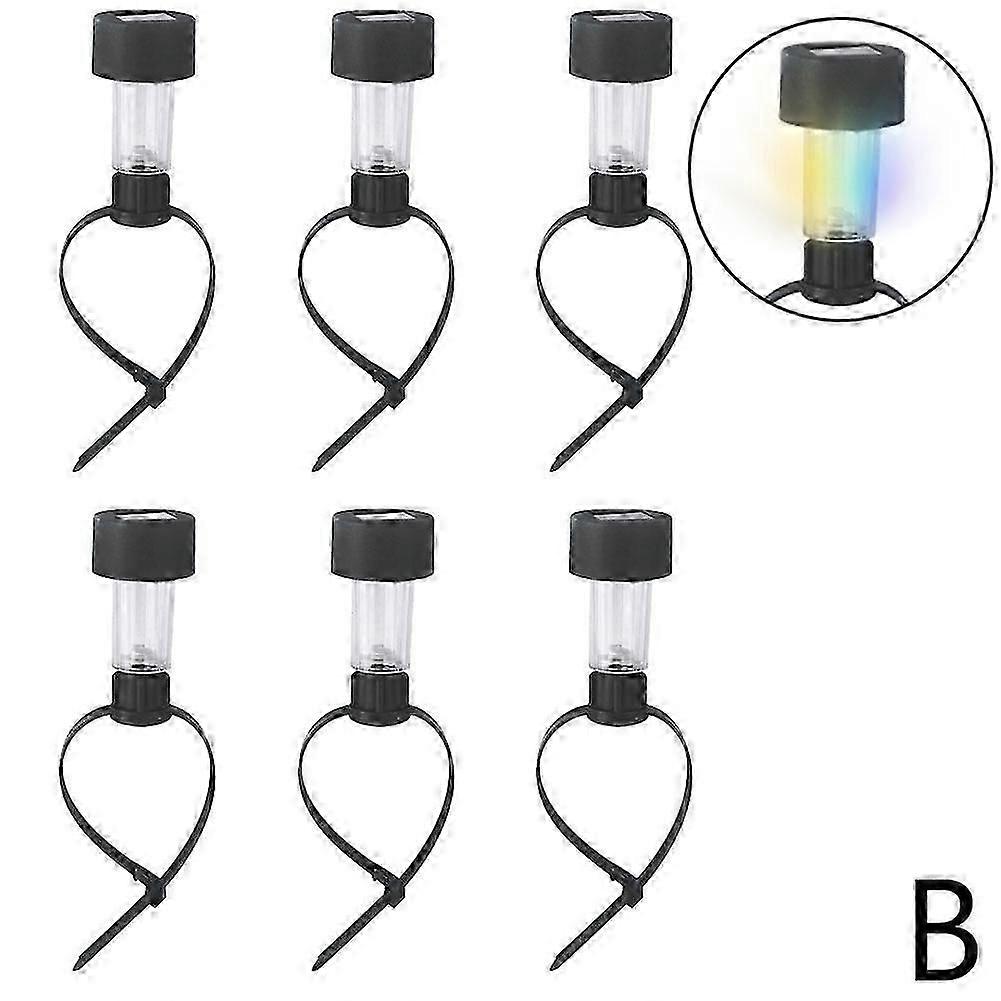 6 Pcs Solar Framed Pool Light, Pool Enclosure Lighting for Above Ground Pool