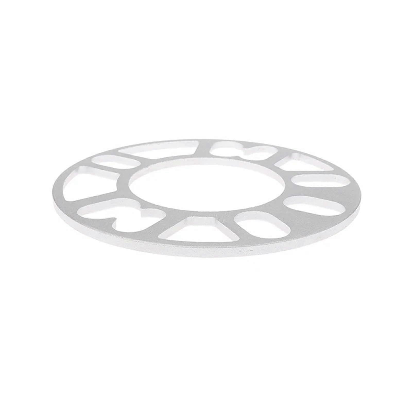 Aluminum Wheel Spacer Adapter 3/5/6/8/10mm For Cars, Vehicle Wheel Width Extension Plates, Auto Accessories (8mm)