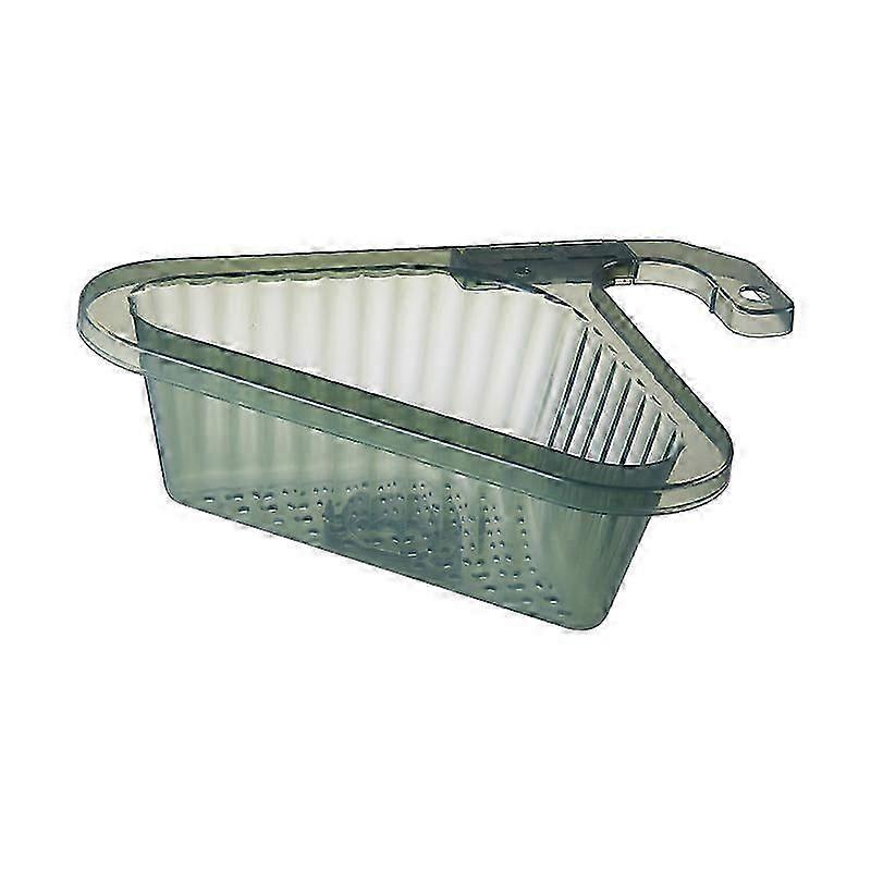 Kitchen sink corner hanging basket triangular corner sink filter multifunctional hanging filter drain rack without punching