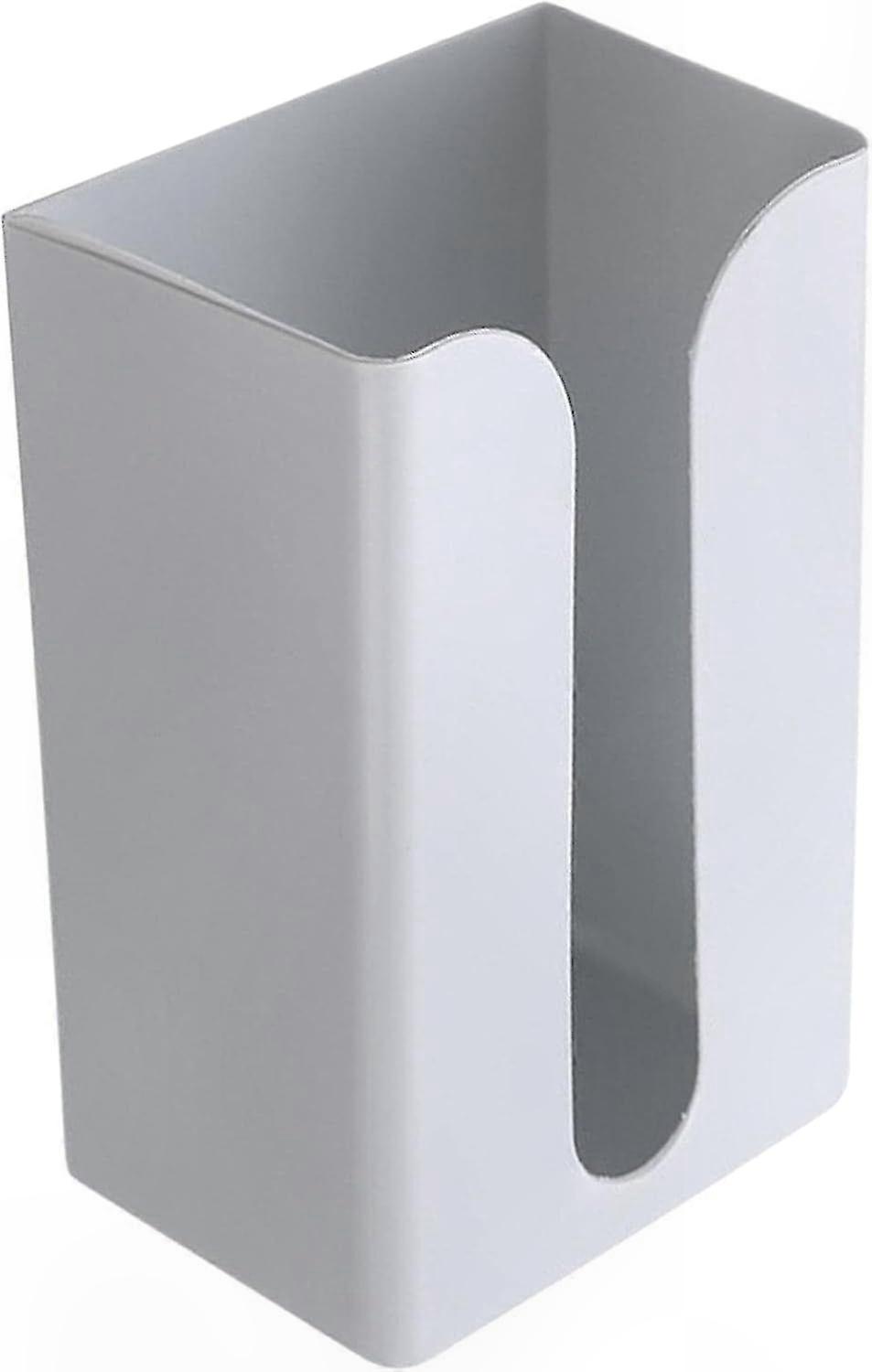 Rectangular Tissue Box Cover, Self-Adhesive Wall Mount Holder for Kitchen, Bathroom, and Laundry Room Use