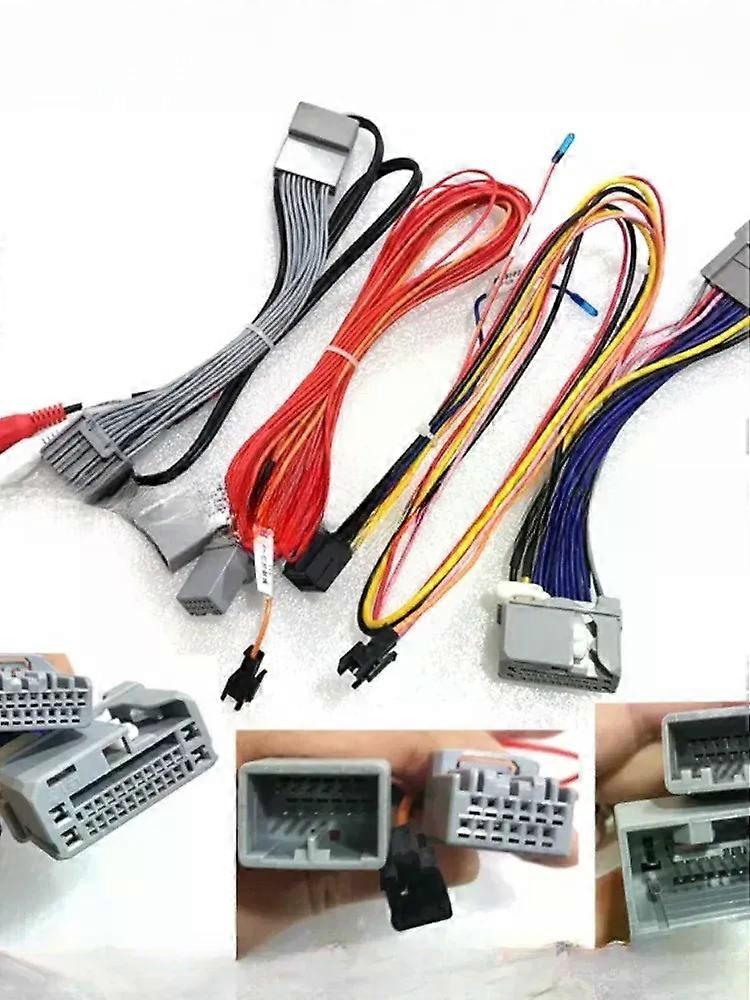 Car Cable Universal Power Cables Radio 2 Din GPS Multimedia Player For HONDA ACCORD 8TH 2008-2013 Car Stereo Wire Harness Kit