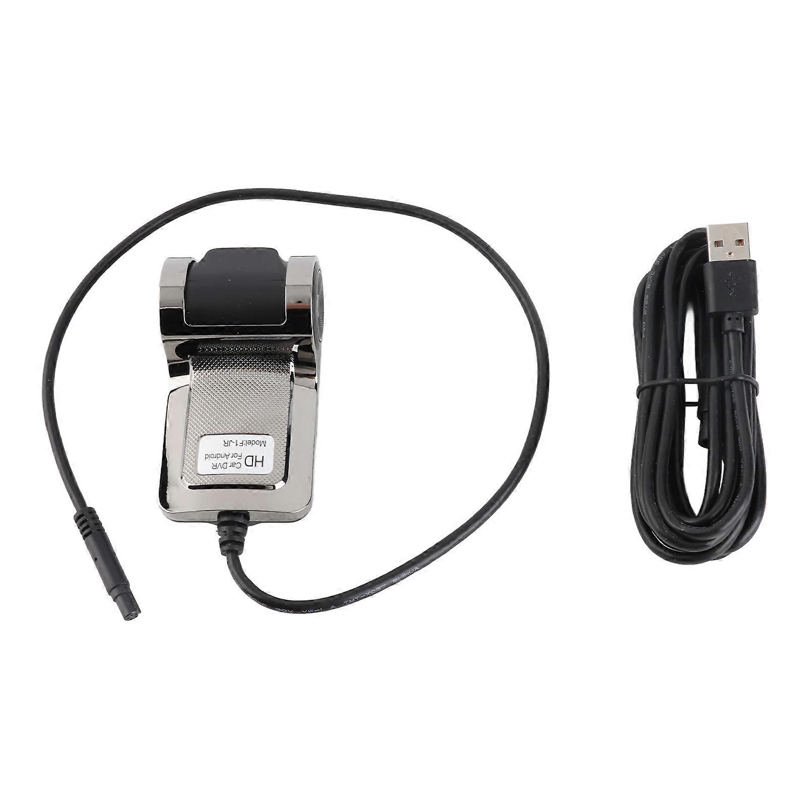 Front View Car Dash Cam 1080P HD nahrávanie pre Android kompatibilné s USB napájaním