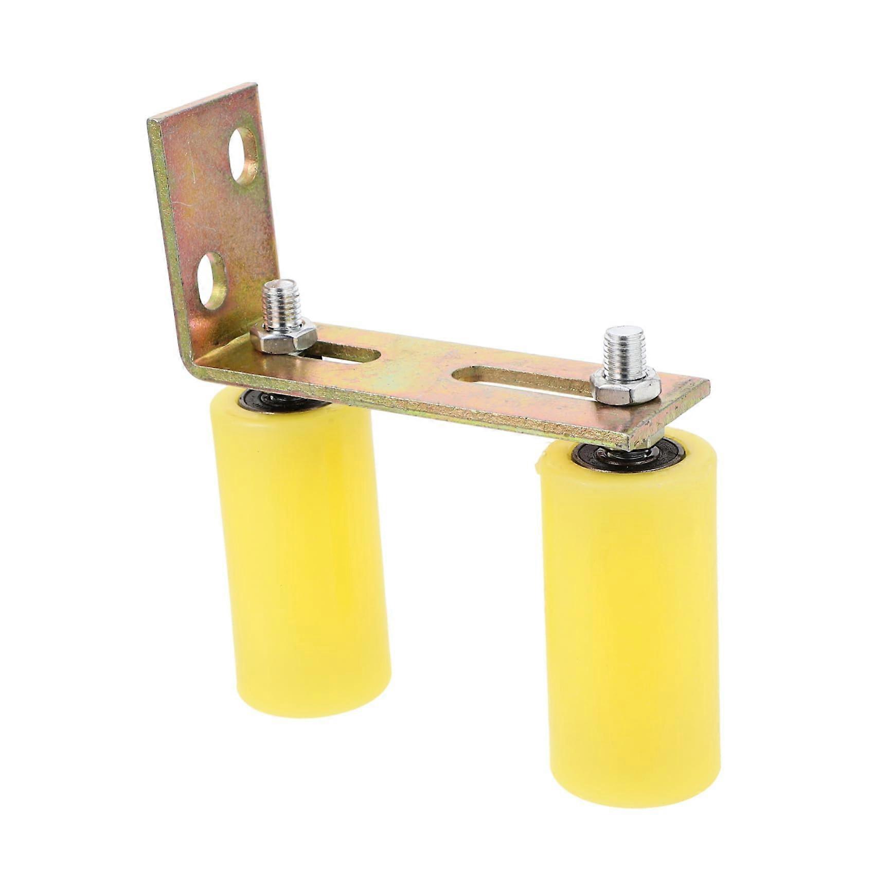1 set nylon guide rollers for sliding gates, durable with double bearings